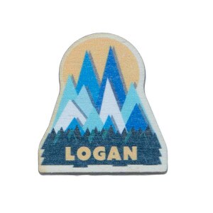 Logan Trees Wooden Pin